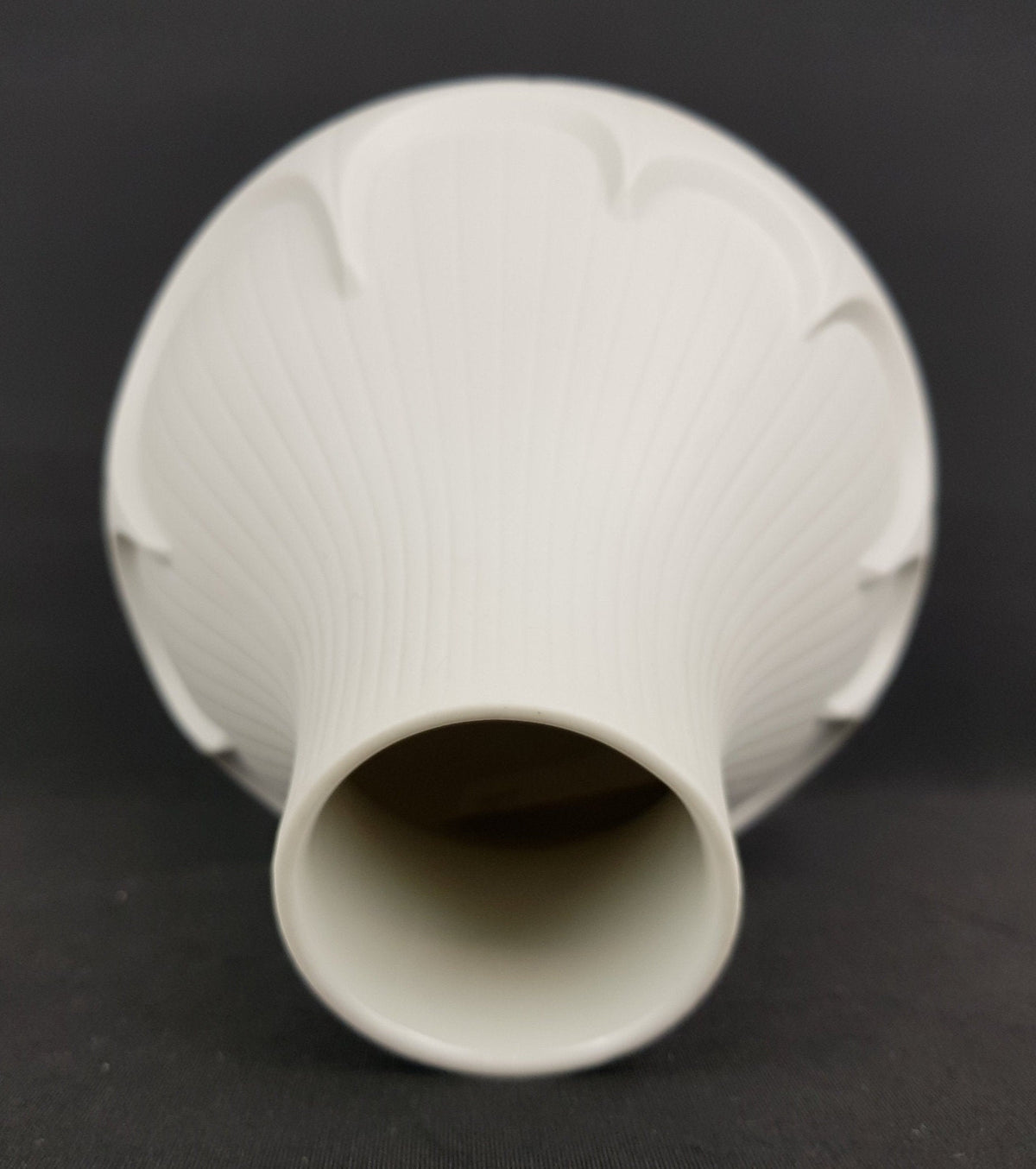 Vintage SCHERZER PORZELLAN Op Art Batman Vase West German Pottery Bavaria 514/2