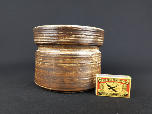 Vintage CIRO KERAMIEK BEESEL Planter Flower Pot from Holland Dutch Pottery Fat Lava Era