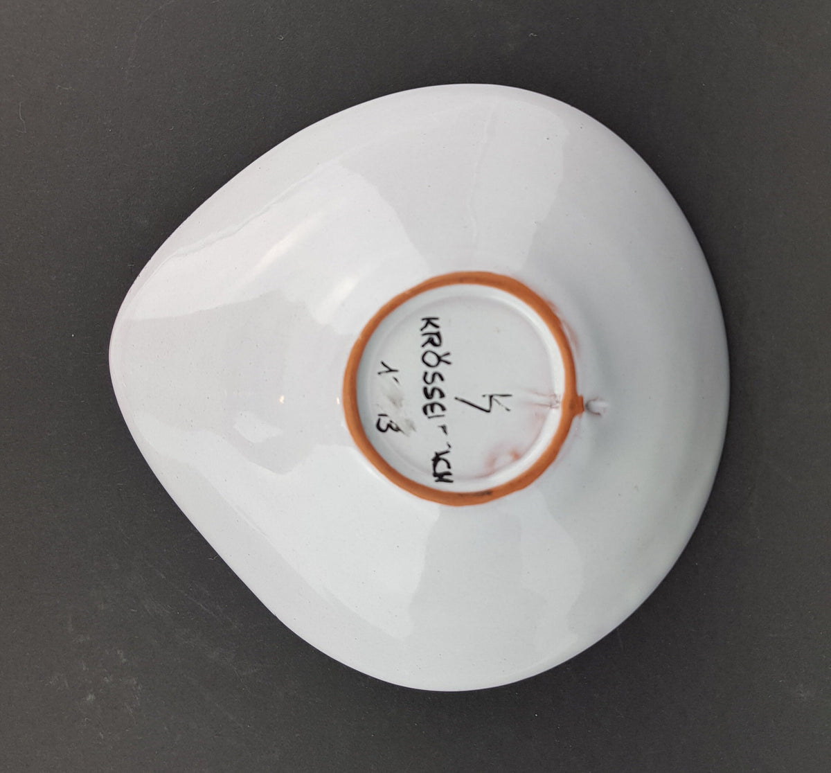 Vintage KROSSELBACH Bowl By Clare Zange West German Pottery 1950s