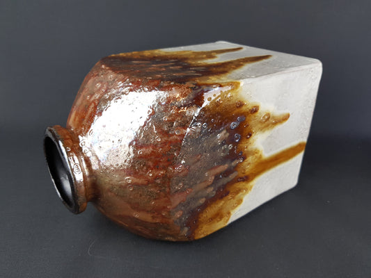 Vintage CERAMANO Vase with Mendoza decor 186 West German Pottery 1972