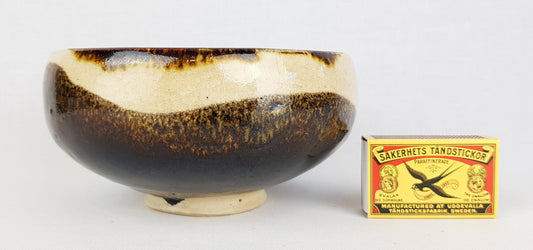 Vintage Studio Art Pottery Bowl by ZENKER-KARTHAUSEN, West Germany West Germany 1970