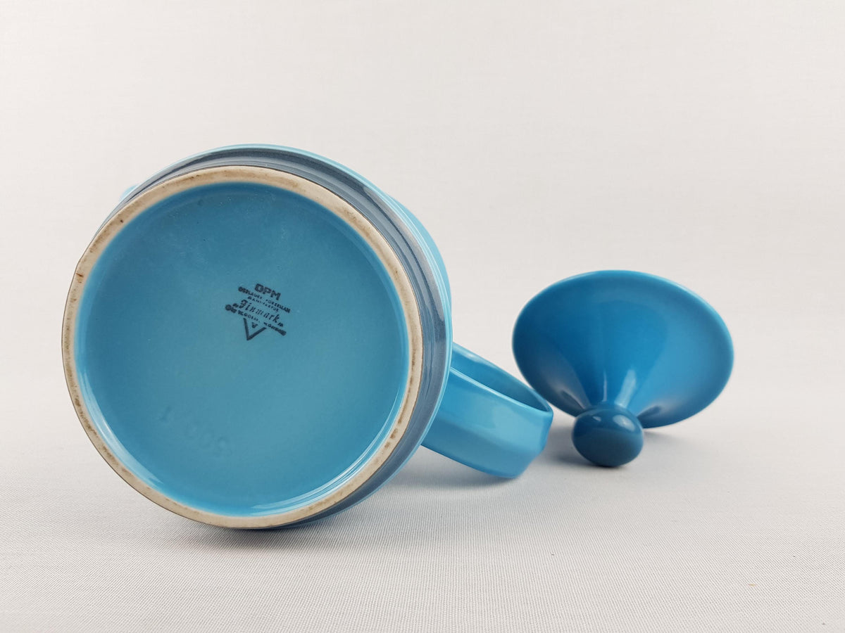 Vintage OPM W. GOEBEL Teapot – "Finmark" Decor | Designed by Hanns Welling | Circa 1967