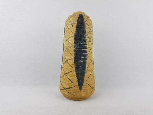 Vintage VIETRI Art Vase by Antonio Fiocco, Italian Pottery 1960s