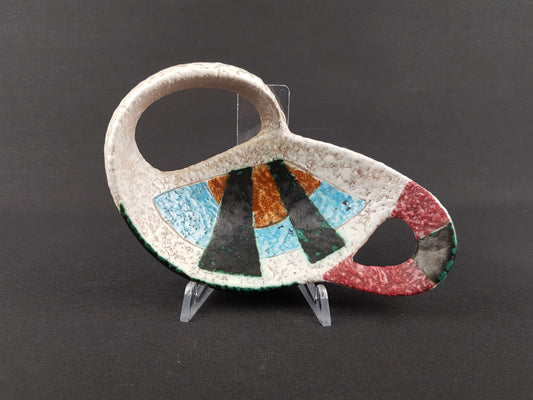 Mid-Century Ceramic Vide Poche by JAQUE SAGAN, Vallauris, ca. 1960