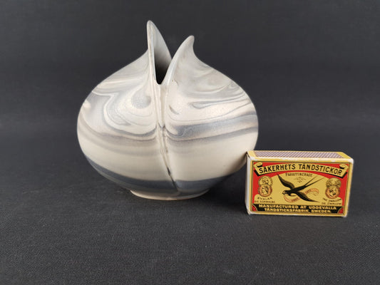Vintage ROSENTHAL Studio Linie Queensberry Marble Venus Porcelain Vase by Uta Feyl 1970s 1980s