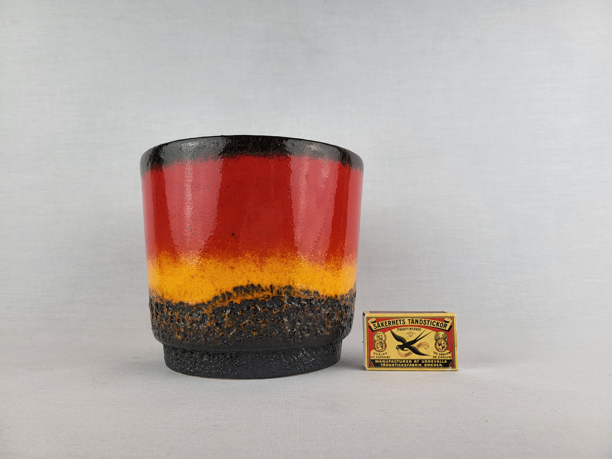 Vintage SCHEURICH  Fat Lava Planter - West German Pottery 1970s