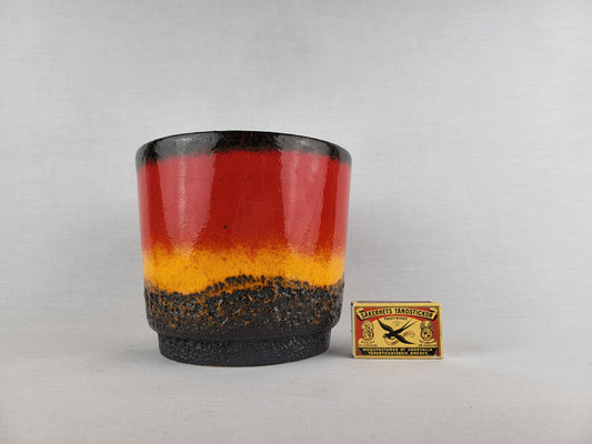 Vintage SCHEURICH  Fat Lava Planter - West German Pottery 1970s