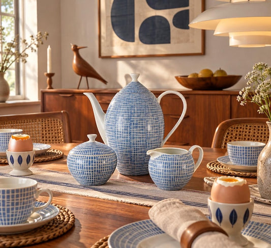 Arzberg Azurblau coffee set photo 2