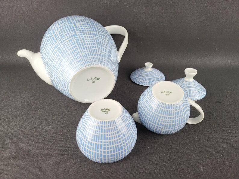 Arzberg Azurblau coffee set photo 5