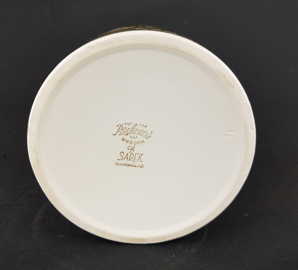 Vintage RÖRSTRAND SWEDEN Bowl Sarek Series by Olle Alberius 1960s