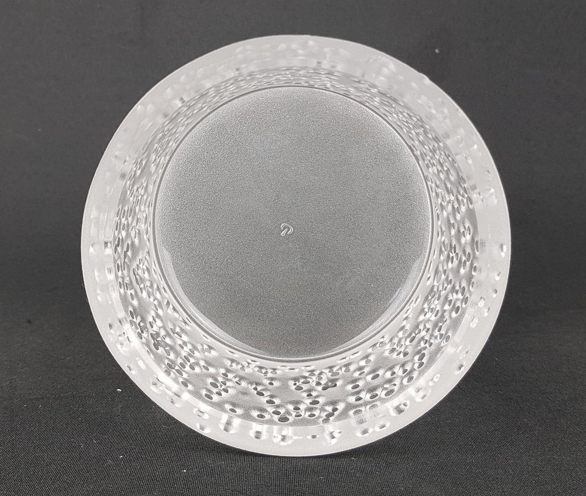 Vintage 1970s PEILL UND PUTZLER Frosted Glass Bowl, West Germany