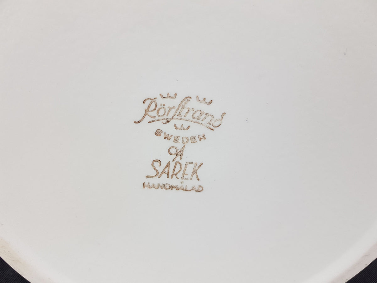 Vintage RÖRSTRAND SWEDEN Bowl Sarek Series by Olle Alberius 1960s
