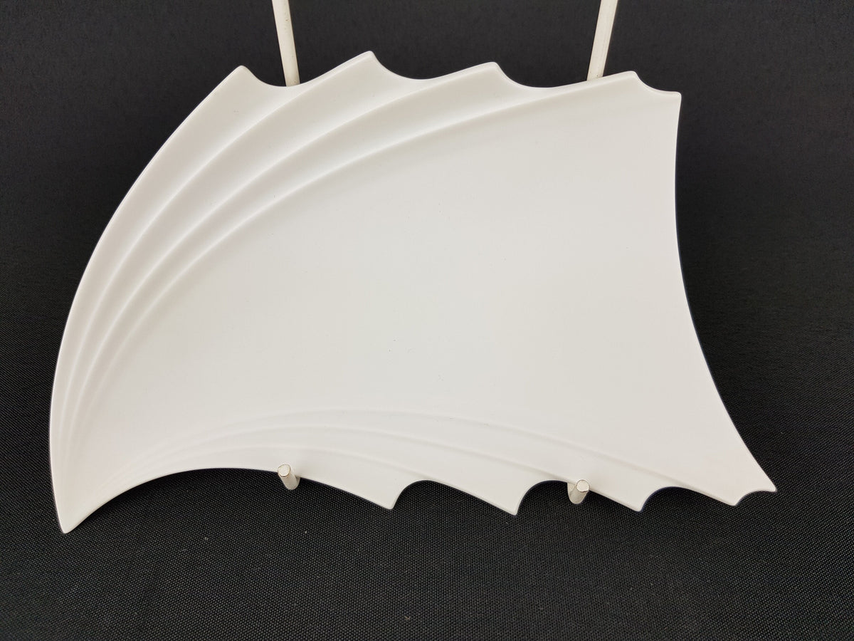 Vintage ROSENTHAL STUDIO Porcelain Plate by Uta Feyl 60s 70s