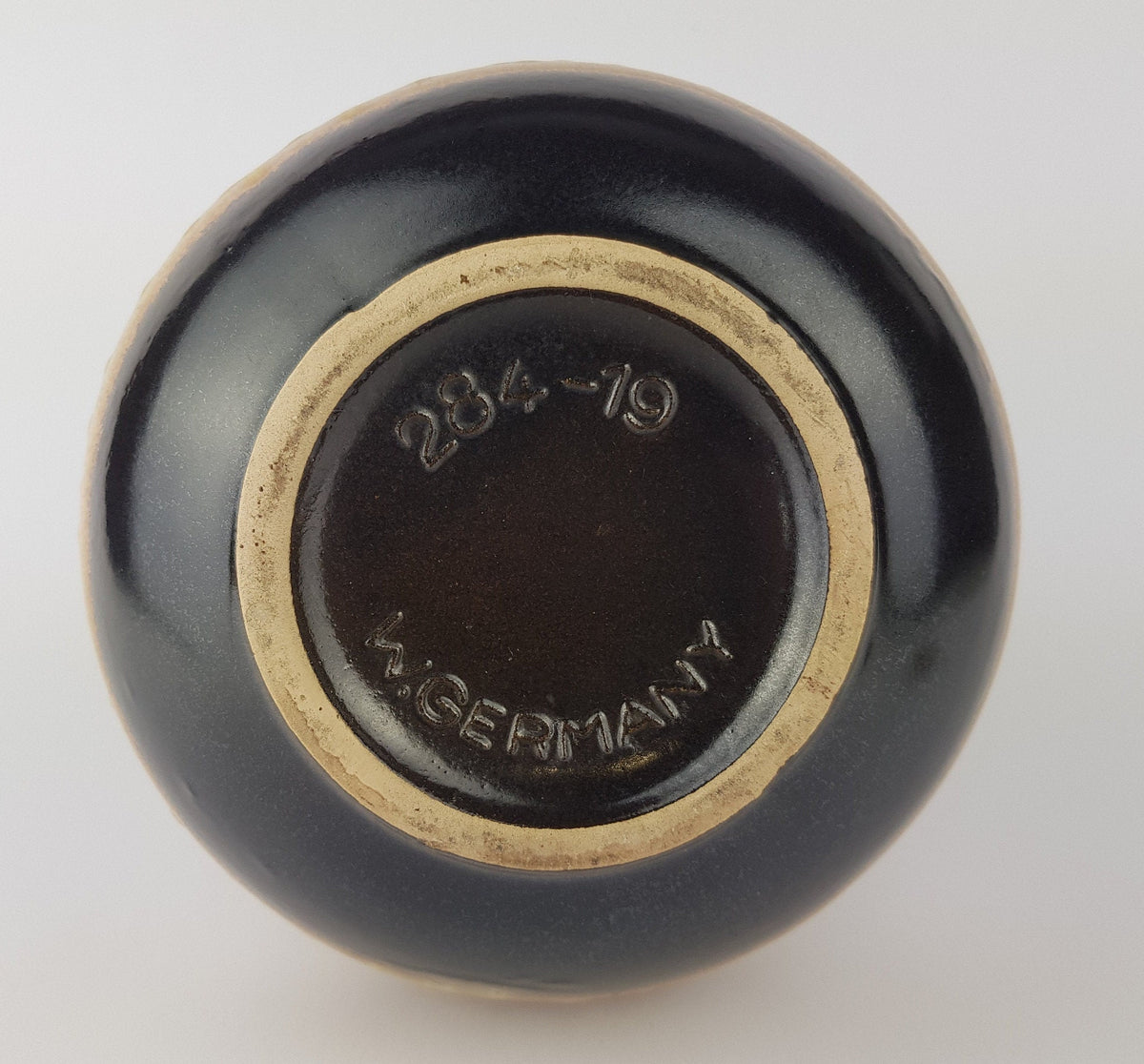 Vintage SCHEURICH KERAMIK Fat Lava CERAMOS vase, 284-19, West Geman Pottery 1970s