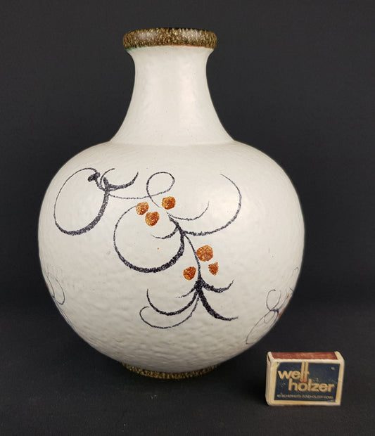 Vintage RUSCHA KERAMIK Vase West German Pottery 1960s