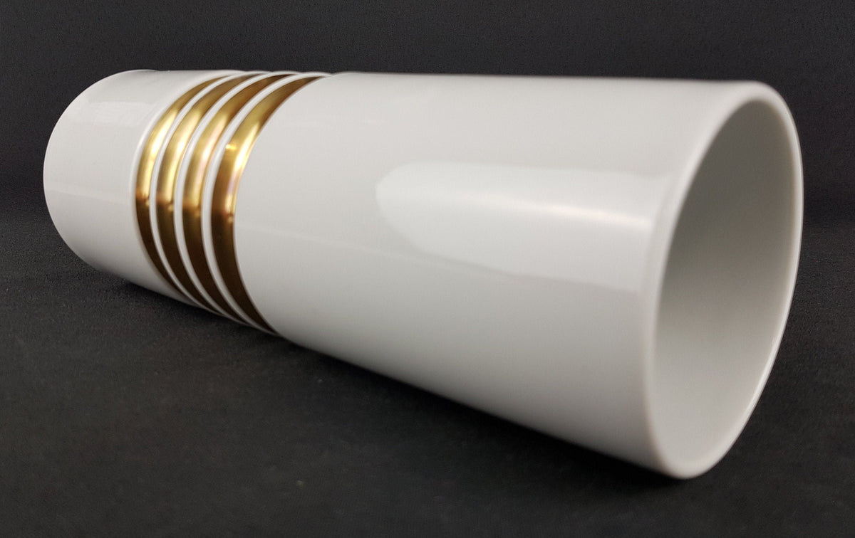 Vintage GAREIS WALDSASSEN BAVARIA Porzellan Porcelain Vase West German Pottery 1970s