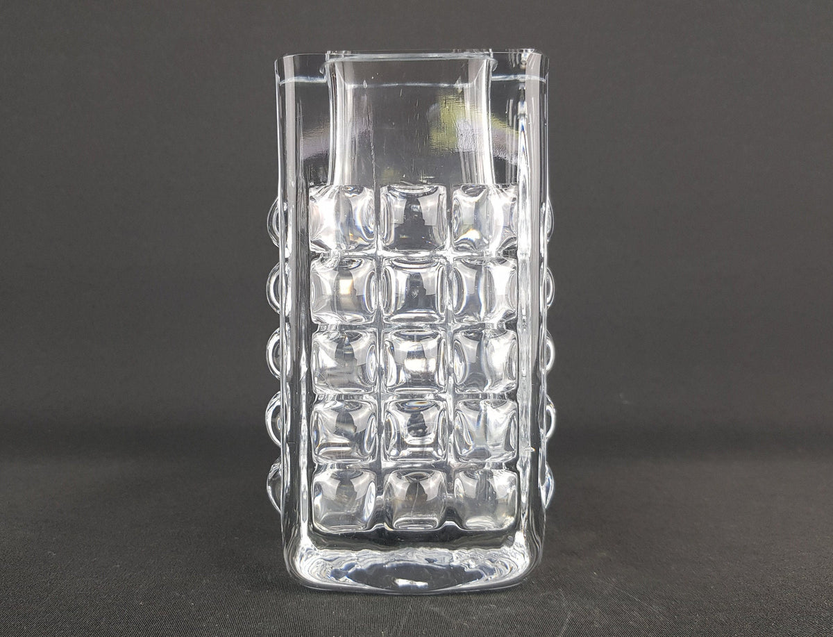 Vintage 1960-70s ICHENDORF GLASS Design Vase by Horst Tüselmann West Germany