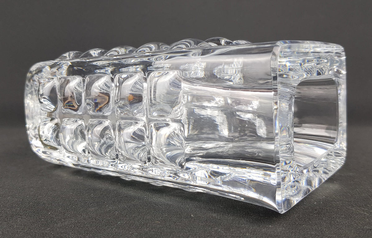 Vintage 1960-70s ICHENDORF GLASS Design Vase by Horst Tüselmann West Germany