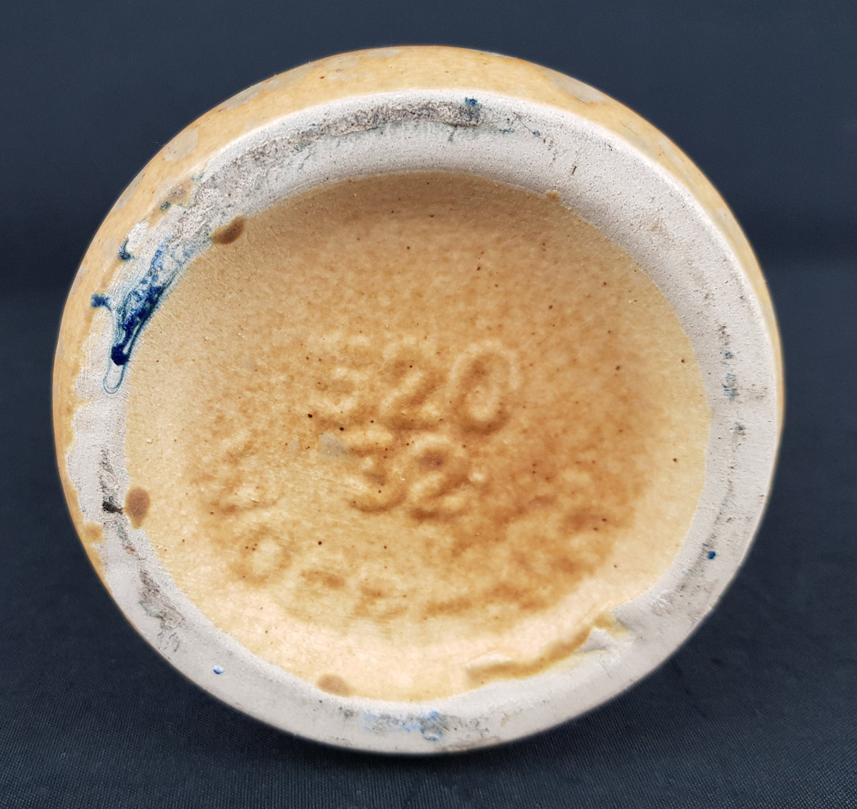 Vintage 1970s SCHEURICH KERAMIK Yellow Fat Lava Diabolo Vase 520-32 West German Pottery