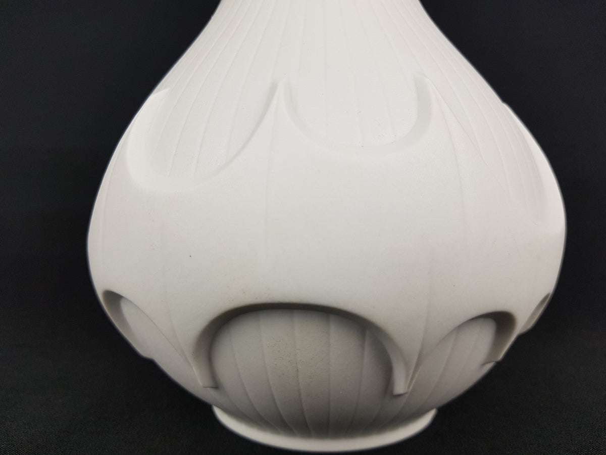 Vintage SCHERZER PORZELLAN Op Art Batman Vase West German Pottery Bavaria 514/2