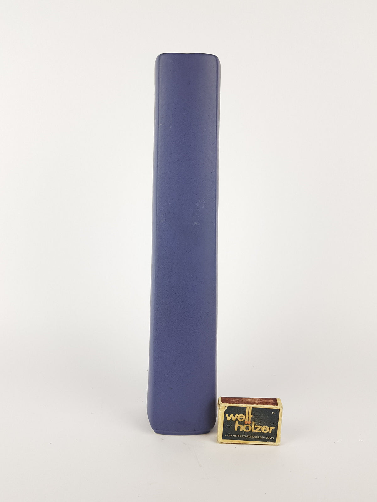 Vintage Elegant Blue Purple LAPITESTA Kunst Töpferei Vase West German Pottery E/30 1960s