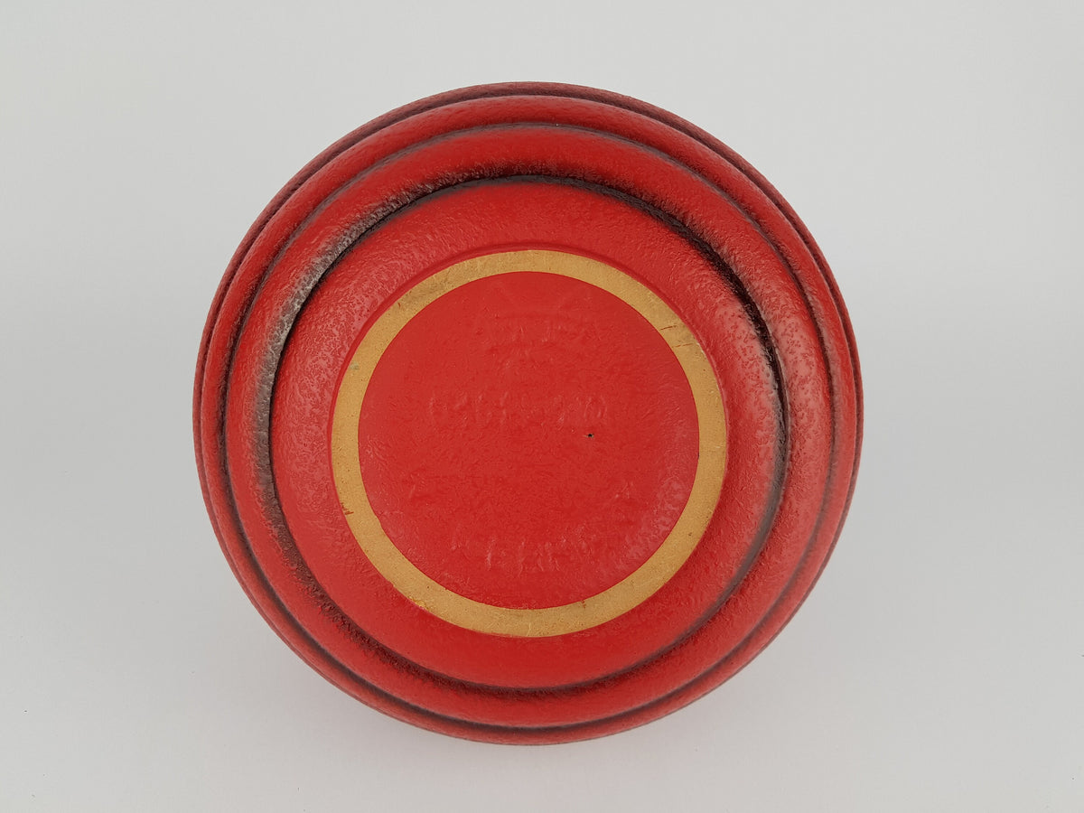 Amazing Vintage Red CARSTENS LUXUS Vase 0108 20 - 1960s 1970s