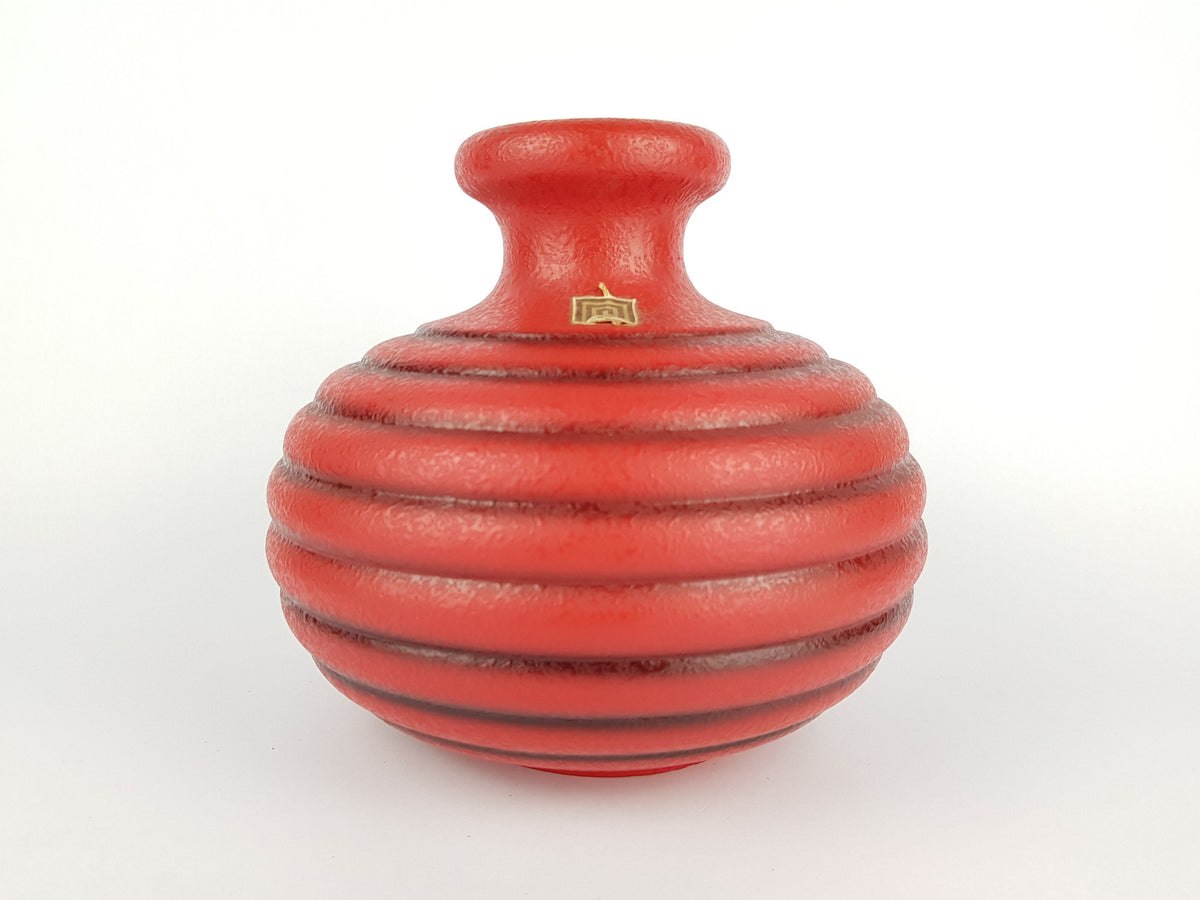 Amazing Vintage Red CARSTENS LUXUS Vase 0108 20 - 1960s 1970s