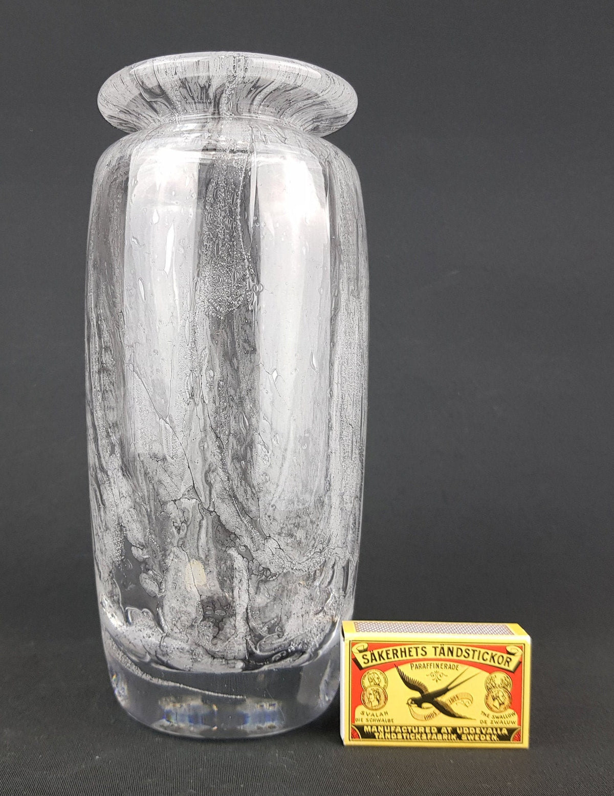 Vintage 1970s PEILL UND PUTZLER Glass Vase West Germany
