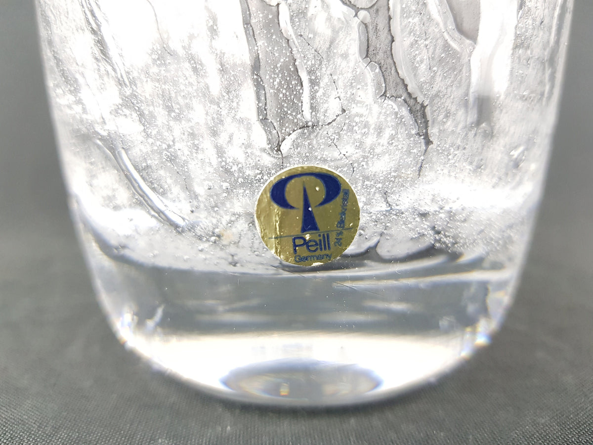 Vintage 1970s PEILL UND PUTZLER Glass Vase West Germany