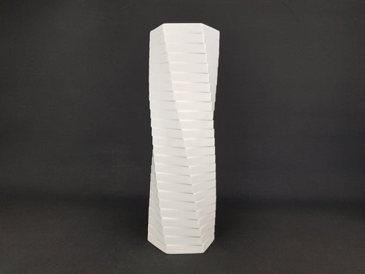 Vintage Porcelaine ROSENTHAL Studio Linie Op Art vase 3506 34 by Werner Uhl 1971