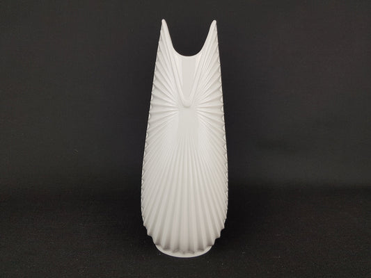 Vintage TIRSCHENREUTH Bavaria Porzellan Op Art vase West German Pottery 1960 1970s
