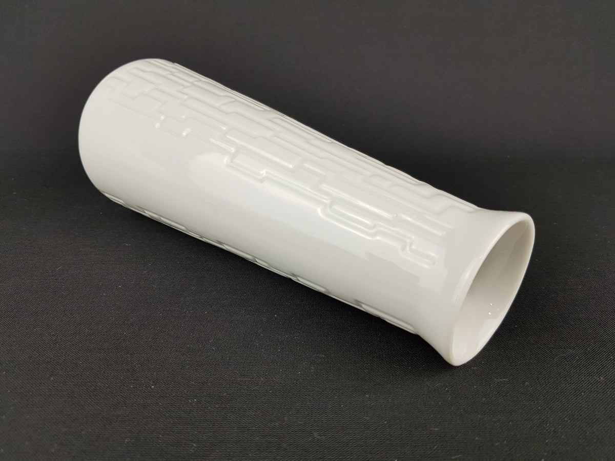 Vintage WINTERLING Porcelain Op Art Vase 534 West German Pottery 1970s Bavaria