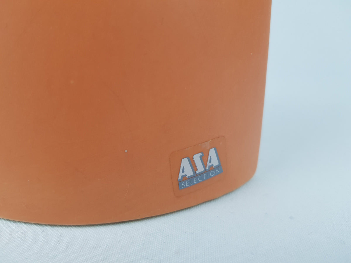 Vintage Salmon Pink ASA SELECTION (former Sgrafo Modern) Vase West German Pottery 1980s