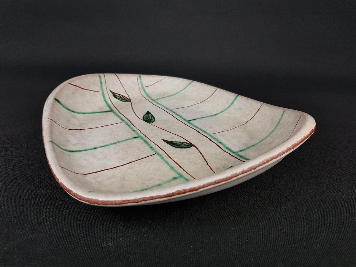 Vintage MARZI & REMY Keramik Bowl Plate “Flora” Decor 5025/27 – West German Pottery 1961