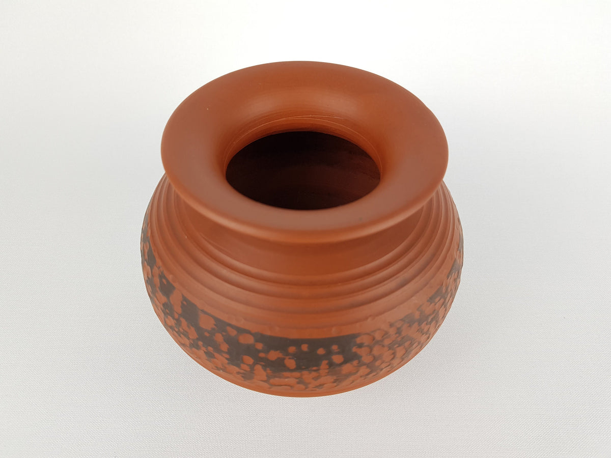 Vintage EIWA KERAMIK KLINKER Relief Vase West German Pottery 1950 1960s