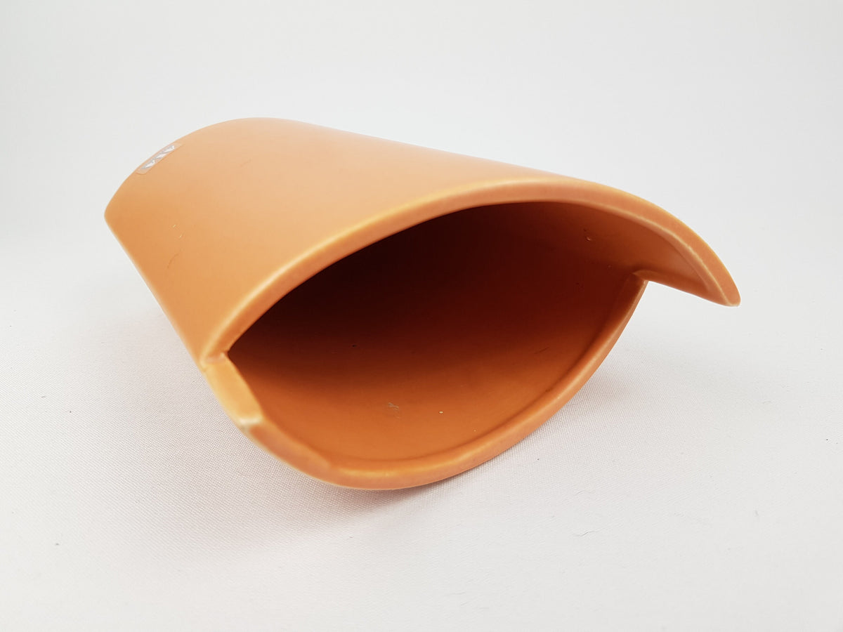 Vintage Salmon Pink ASA SELECTION (former Sgrafo Modern) Vase West German Pottery 1980s