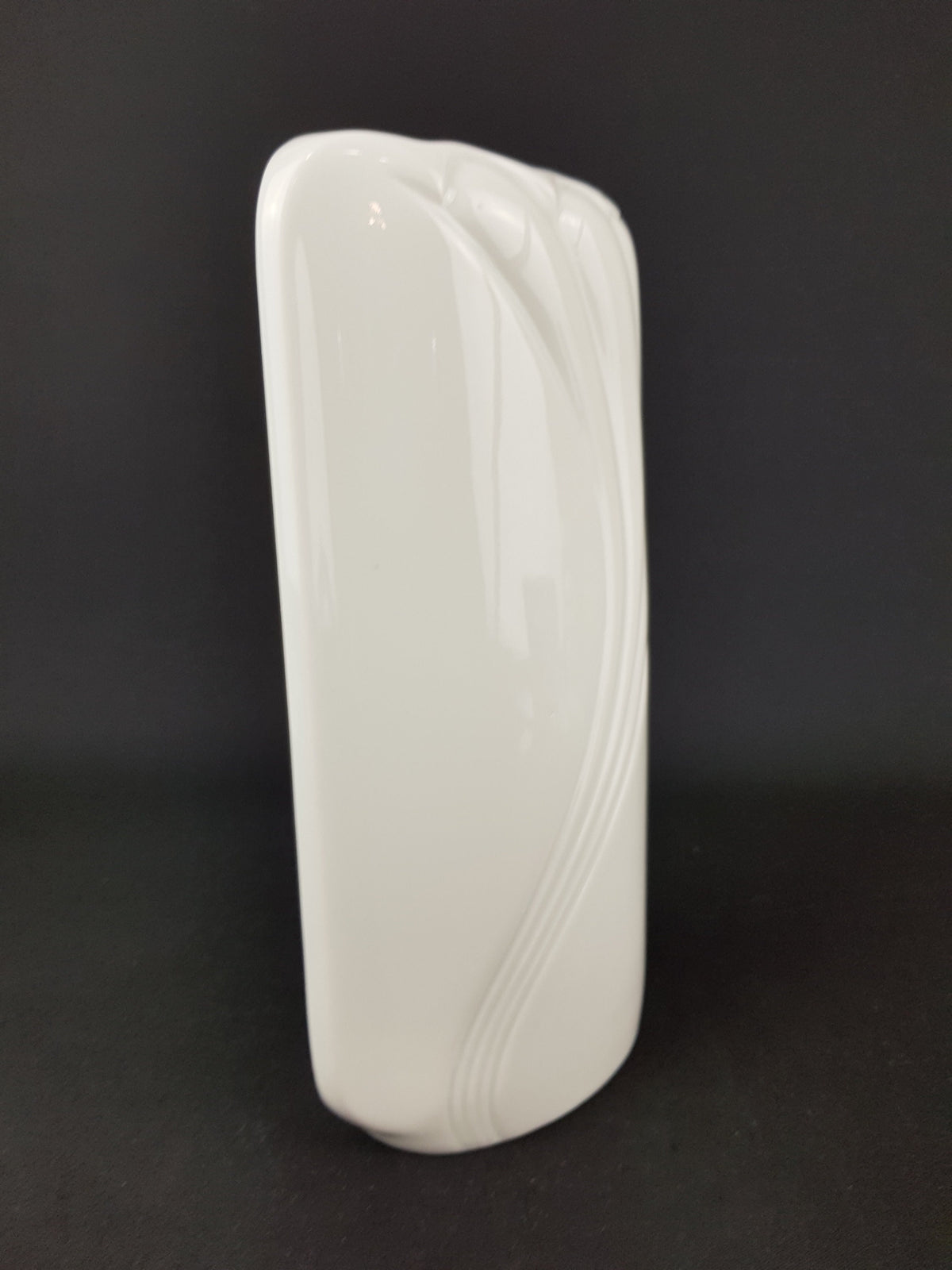 Vintage White Porcelain Vase 1713 24 West German Bavaria 1960s 1970s