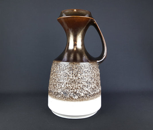 Large Vintage 1960s STEULER KERAMIK Fat Lava Vase 315/35 West German Pottery