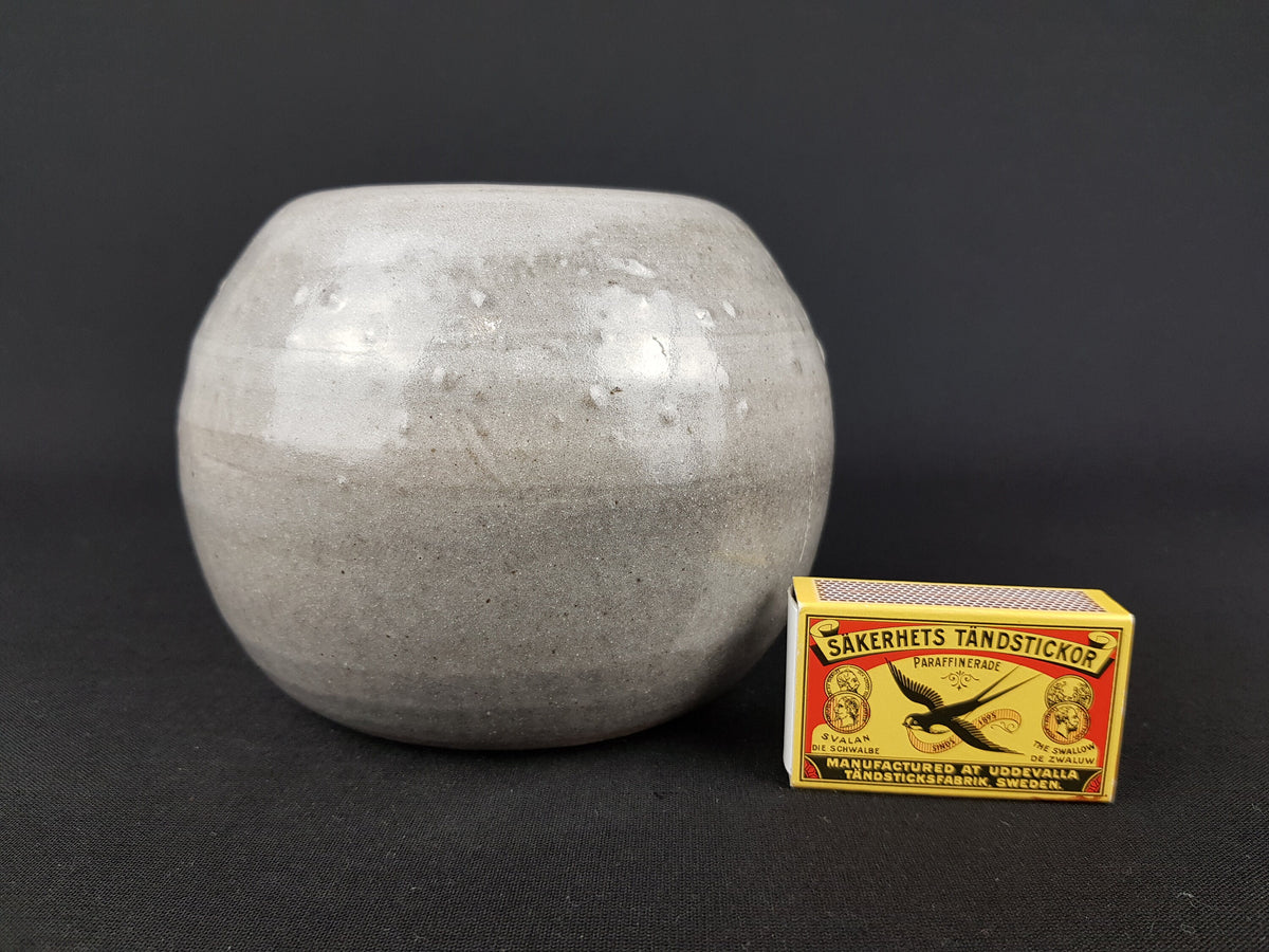 Vintage CIRO KERAMIEK BEESEL Ball Vase from Holland 184 12 Dutch Pottery Fat Lava Era