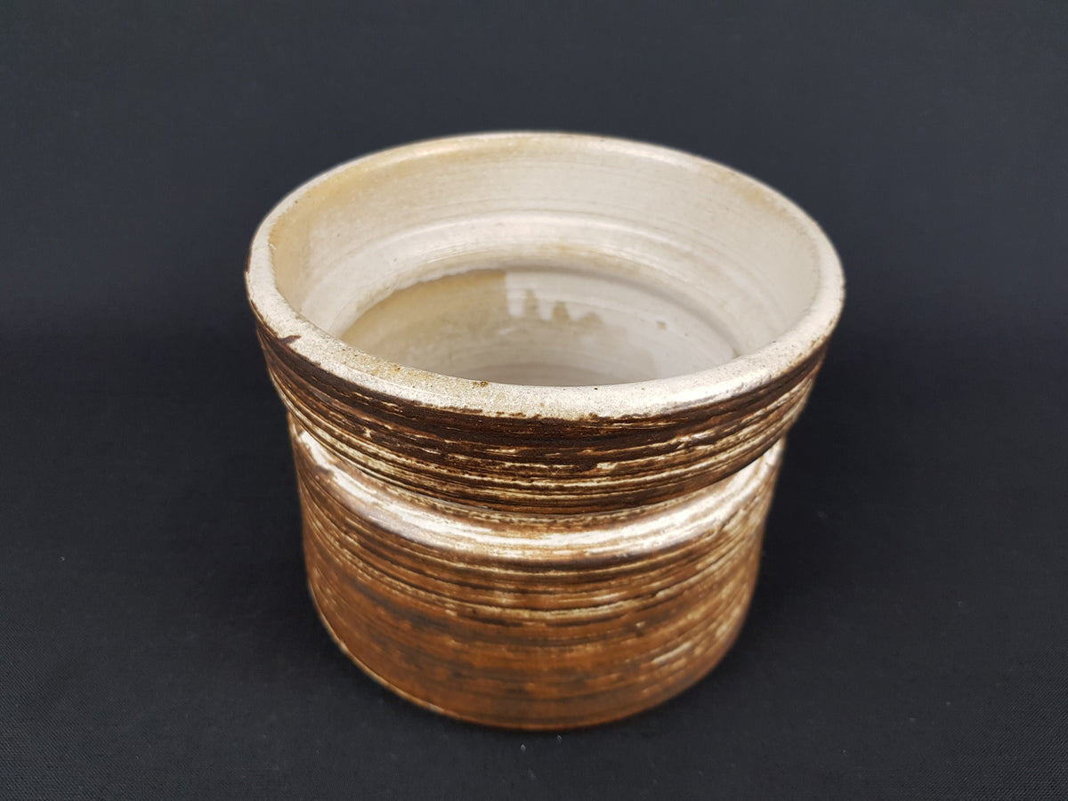 Vintage CIRO KERAMIEK BEESEL Planter Flower Pot from Holland Dutch Pottery Fat Lava Era