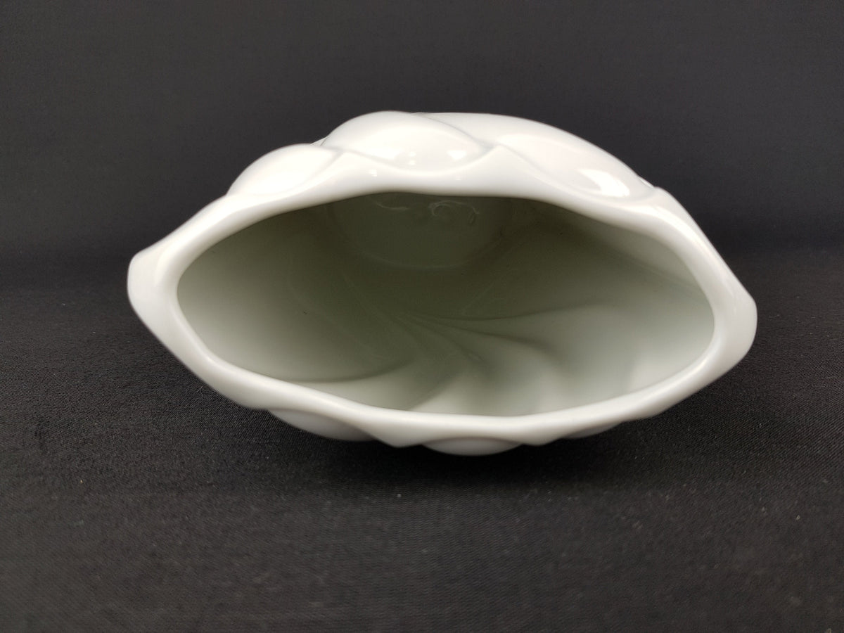 Vintage White Porcelain Vase 1713 24 West German Bavaria 1960s 1970s