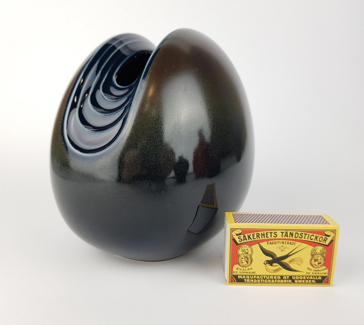 Vintage ROSENTHAL Porcelain China Vase Kalathos by Burkhard Vogtherr Studio Linie 1970s