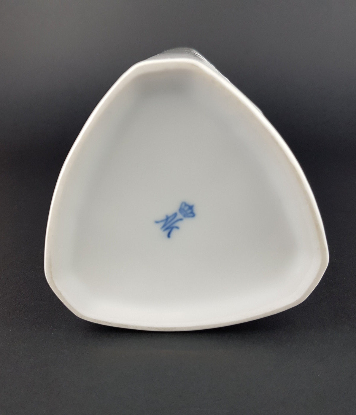 Vintage AK KAISER Porzellan 3D Relief Porcelain Vase West German Pottery 1970s