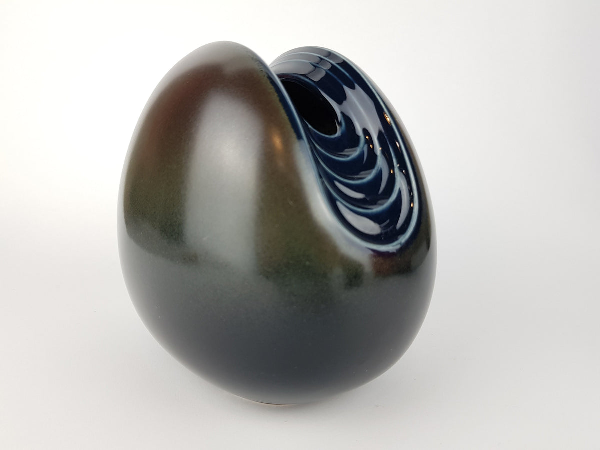 Vintage ROSENTHAL Porcelain China Vase Kalathos by Burkhard Vogtherr Studio Linie 1970s