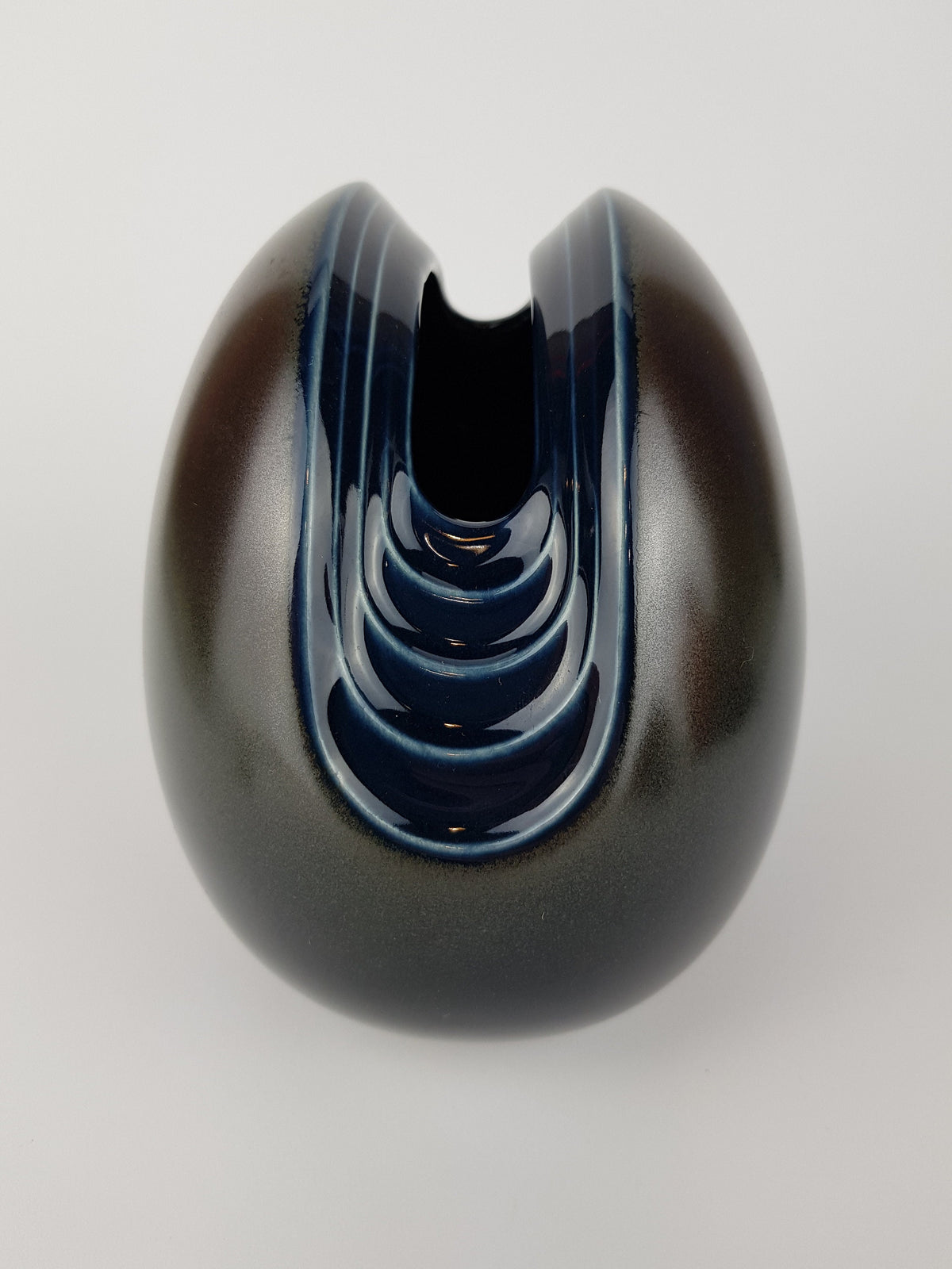 Vintage ROSENTHAL Porcelain China Vase Kalathos by Burkhard Vogtherr Studio Linie 1970s