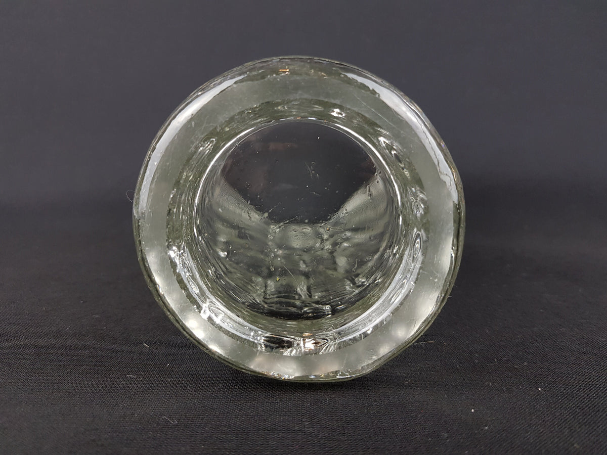 Vintage VLADISLAV URBAN Glass Vase from the Moravia Series Rosice Glassworks SKLO 1960s