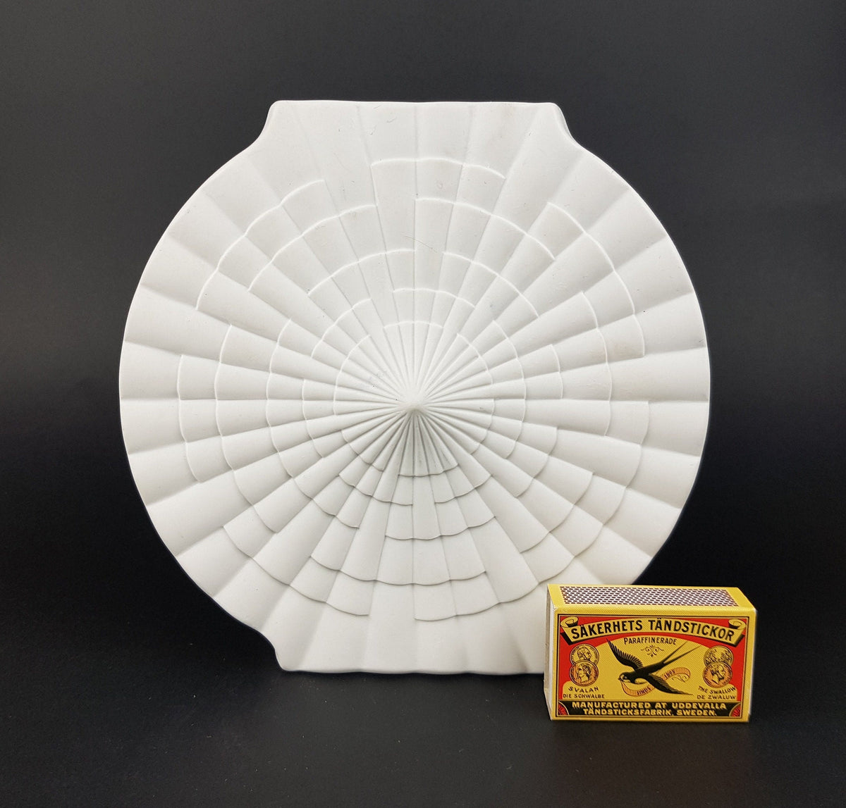 Vintage WINTERLING Porcelain Op Art Vase with original box 1970s Schwarzenbach Bavaria Germany