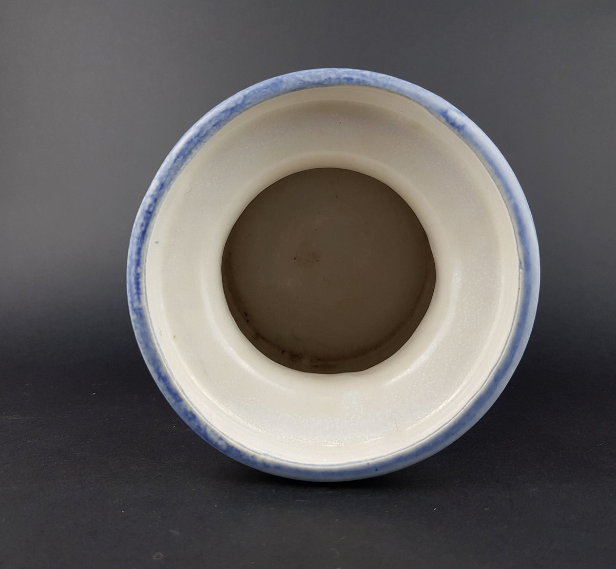 Vintage JAWE EDELKERAMIK Hand Painted Vase with RIMINI decor West German Pottery 1950s