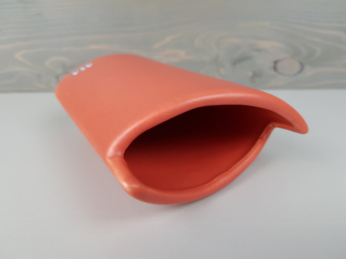 Vintage Pink ASA SELECTION (former Sgrafo Modern) Vase West German Pottery 1980s