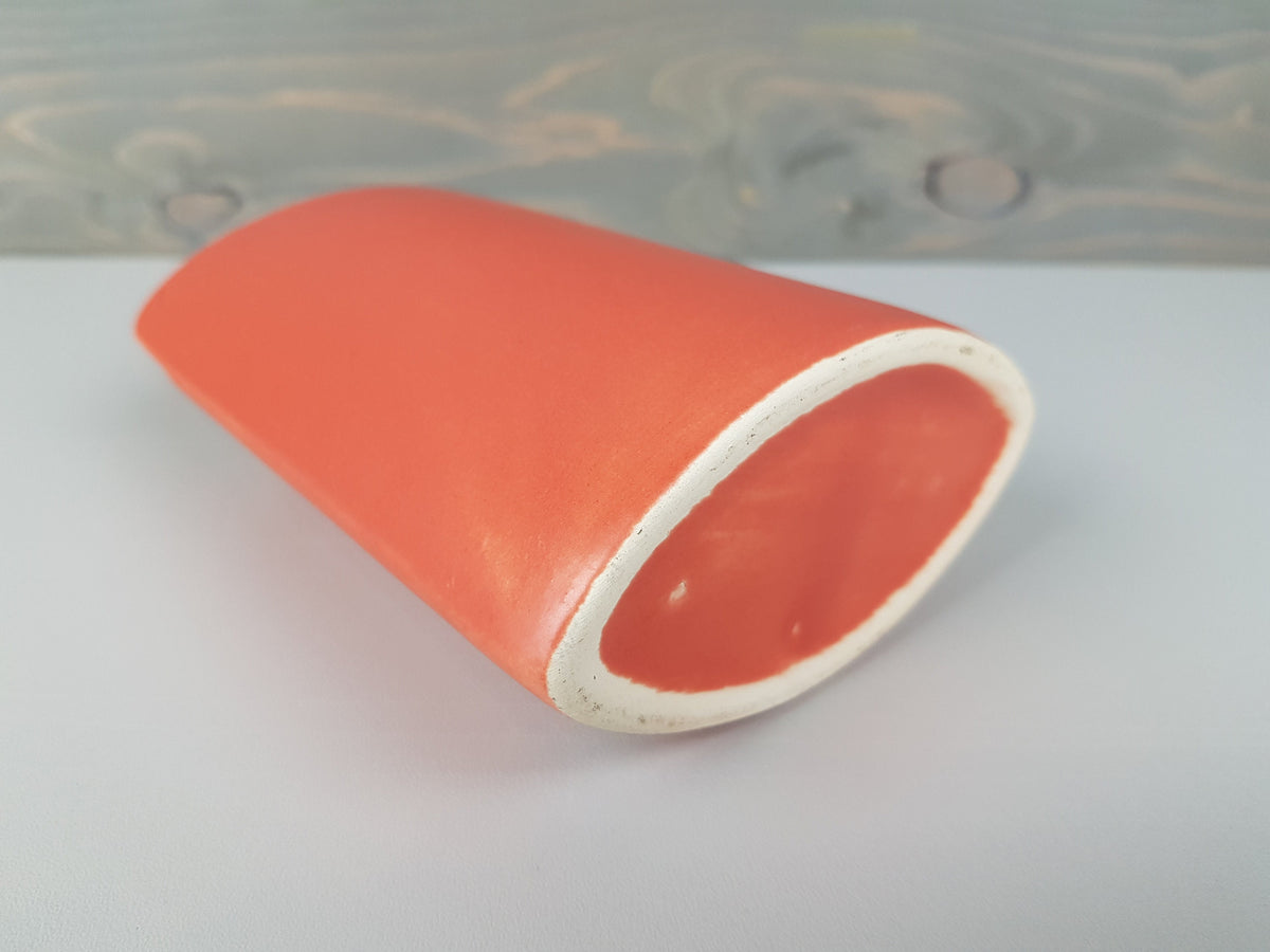 Vintage Pink ASA SELECTION (former Sgrafo Modern) Vase West German Pottery 1980s